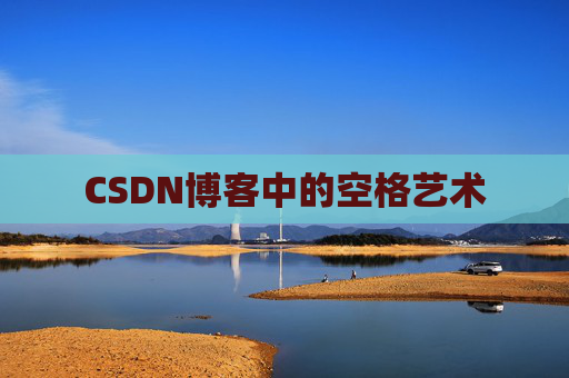 CSDN博客中的空格艺术